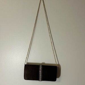 Mini Clutch Purse with Rhinestone Embellishment